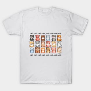 cats, cats, cats T-Shirt